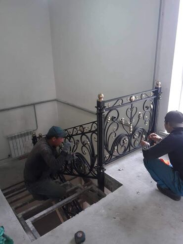 Обшивка лестниц: Ворота, Решетки для окон, Перила, Лестницы и многое другое — 6