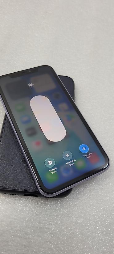 Apple iPhone: IPhone 11, Б/у, 64 ГБ, Голубой, Чехол, 90 % — 5