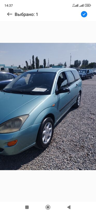 форд фокус: Ford Focus: 2000 г., 1.6 л, Механика, Бензин, Универсал