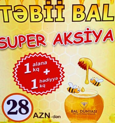 Bal 🍯 Təbii bal 🍯 Azərbaycan və Rusiya balları 28 manatdan başlayan