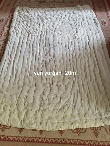 yun satilir: Yorğanlar satılır: ikisi bir yerdə 25m - Yun yorğan – təbii yun — 1