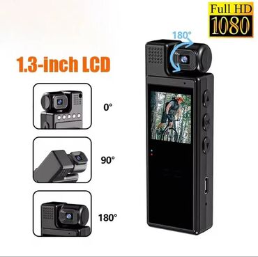 Videokameralar: Super mini registratorlar 6 saat video 24 saat audio yazma imkani. 1.3 — 4