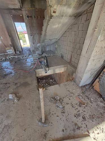 Beton işləri: Beton kəsmə və deşmə xidməti - Dəqiq və səliqəli kəsim: divar — 29