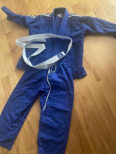 Kişi geyimləri: İdman dəsti, Adidas, S, rəng - Mavi — 2