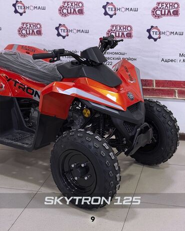 Квадроциклы: Квадроцикл Бензин, 130 куб. см, Детский — 9