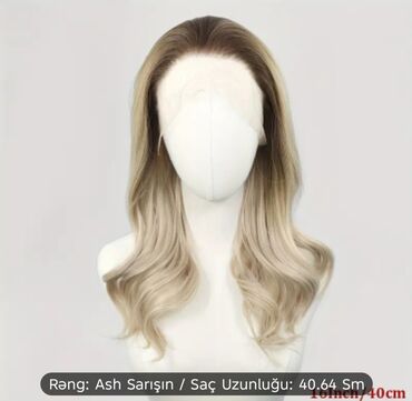 Təbii saçlar, pariklər: Parik, Təbii, Yeni — 8