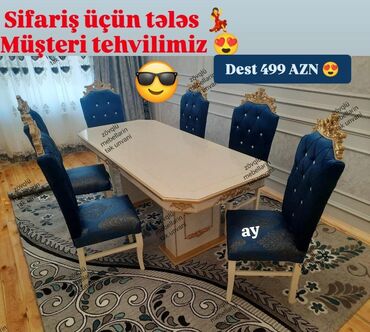 tek stollar: Masa desti