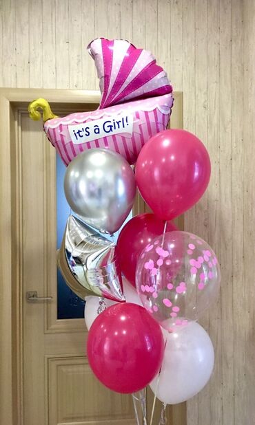 Шары: Шары на выписку подготовим любую композицию ул Ахунбаева — 3