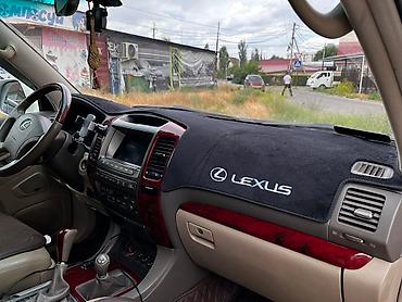 Аксессуары для салона: Алькантара Накидка на панель Lexus, цвет - Черный, Новый, Самовывоз — 9