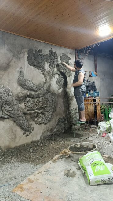 Şəkillər, tablolar: 3D relyef divar dekoru – fərdi əl işi Xidmətin təsviri: - Daxili və — 9