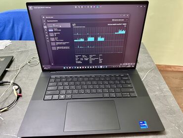 компьютер купить дешево: Ноутбук, Dell, 32 ГБ ОЭТ, Intel Core i7, 16 ", Колдонулган, Татаал эмес тапшырмалар үчүн, эс тутум SSD