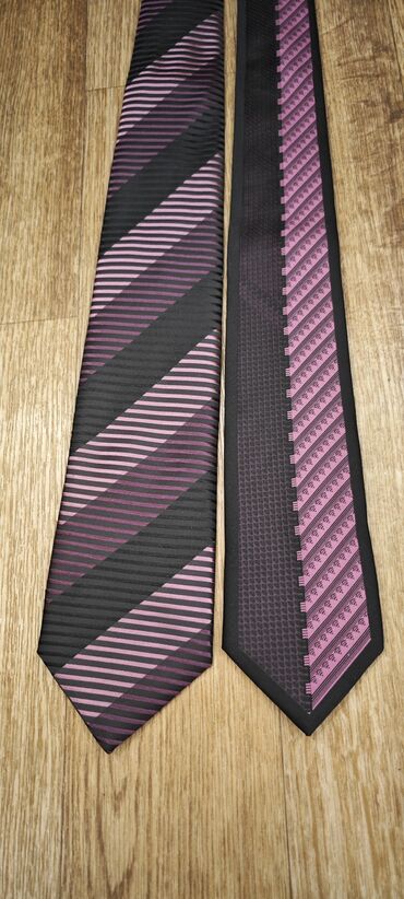 Галстуки, запонки: Галстуки мужские, новые. - Классические однотонные сатиновые — 2