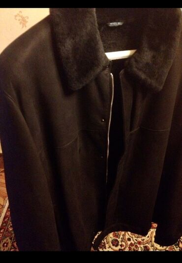 deri gödekce: Куртка XL (EU 42), цвет - Черный