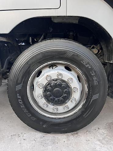 pirelli шины: Шины 315 / 70 / R 22,5, Всесезонная, Б/у, Пара, Грузовики/Автобусы, Dunlop — 4