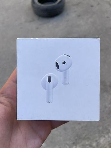 Qulaqcıqlar: İşlənmiş Simsiz (Bluetooth) Qulaqcıqlar, Apple, rəng - Ağ — 6