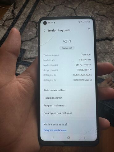 Samsung: Samsung Galaxy A21S, 32 GB