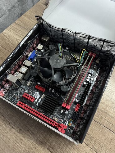 монитор display port: Энелик плата, Колдонулган, LGA1155, Micro-ATX, ПК үчүн