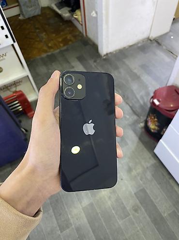 IPhone 12 mini, 64 GB, Midnight, Zəmanət, Simsiz şarj, Face ID