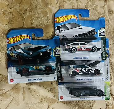 İncəsənət və kolleksiyalar: Hot Wheels modellər. Hər biri ideal veziyyetde, qiymetde daniwa — 4