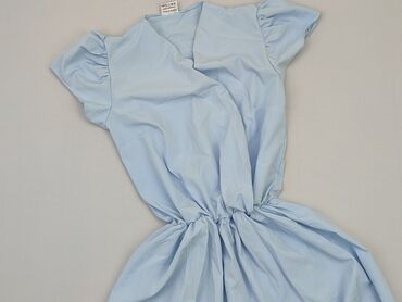 długa błękitna sukienki na wesele: Sukienka, M, stan - Bardzo dobry