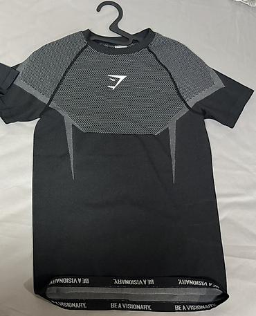 pull and: Футболка Gymshark Onyx 5.0 Seamless, мужская, размер Medium — 1