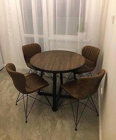 ormar dubine 35 cm: Okrugli trpezarijski sto w88 | izrada nameštaja po meri drvo& — 1