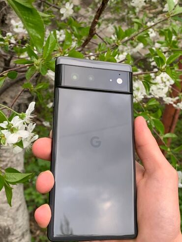 гугл пиксел: Google Pixel 6, Б/у, 256 ГБ, цвет - Черный, 1 SIM