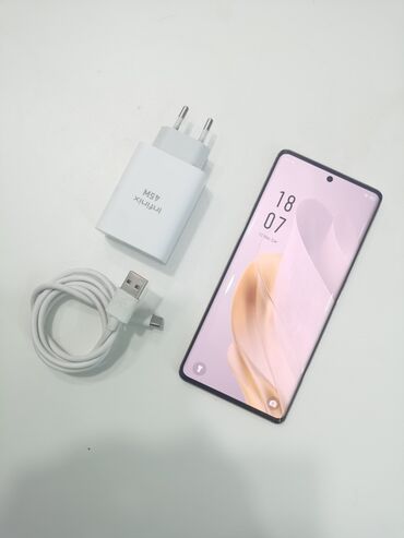 сотовый телефон fly ff249: Infinix Zero 30, 256 ГБ, цвет - Синий, Face ID