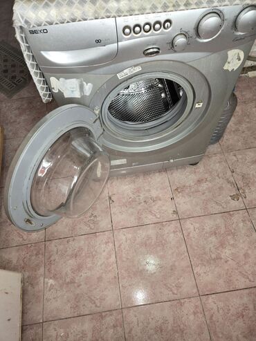 dondurma soyuducusu işlənmiş: Paltaryuyan maşın Beko, 5 kq, İşlənmiş, Avtomat, Ünvandan götürmə