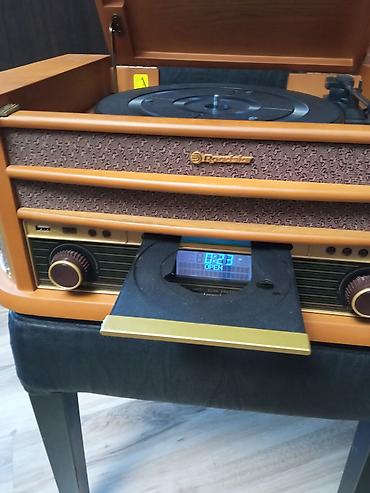 Zvučnici i stereo sistemi: Roadstar retro muzički centar – multifunkcionalni uređaj u drvenom — 7
