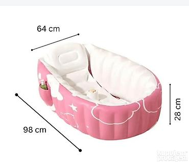 basta borca: Inflatable Baby Bath Leedsooy 13001 je prenosiva kadica na naduvavanje — 4