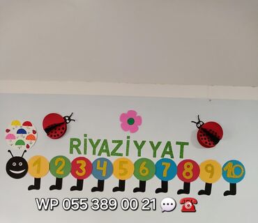 Şəkillər, tablolar: Şəkilləri çevirin zəhmət olmasa. Sinif otağı, bağça dekorları. XARI — 17