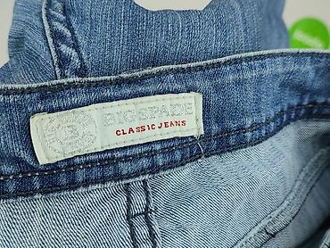 jeansy krowa: Denim, Spodnie 3/4 damskie, rozmiar S — 4