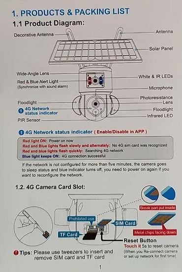 Ostale kamere: Kamera 4G SIM GPS Lovačka Solarna dual camera 30mpx. 8MP Trail Camera — 4