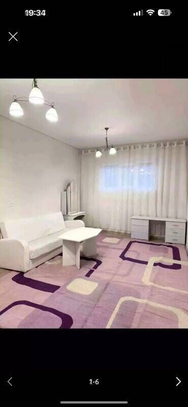 квартиры кок жаре: 1 комната, 33 м², 106 серия улучшенная, Цокольный этаж этаж, Косметический ремонт