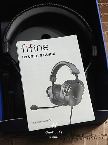 hite pro: Игровая гарнитура Fifine AmpliGame H9 - Подключение: USB (Plug and — 2