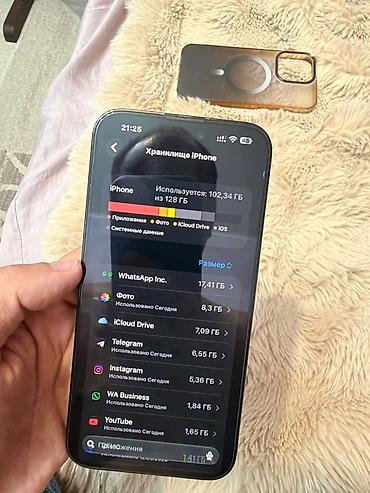 pixel 6 pro: IPhone 14 Pro Max, Б/у, 128 ГБ, Черный, Защитное стекло, 80 % — 5