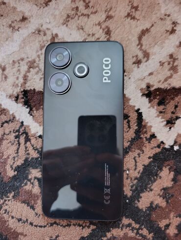 объектив на телефон: Poco M6, Б/у, 256 ГБ, цвет - Черный, 2 SIM