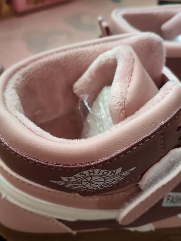 air force 1: Розовые высокие кеды/кроссовки Fashion для девочки - Цвет — 2
