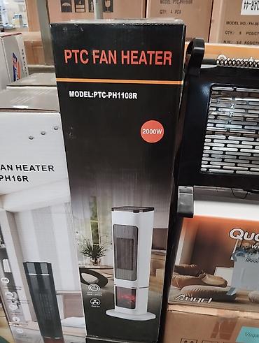 PTC Fan Heater – Model: PTC-PH1108R - Güc: 2000W - PTC keramika