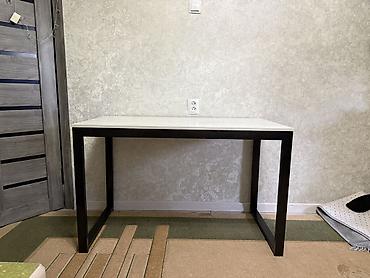 table study: Loft стол.
Цена 3000

120 см длина 
60см ширина
75 см высота — 3