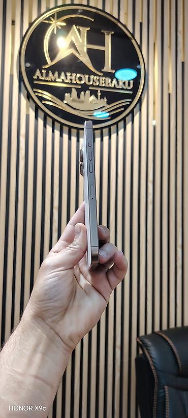 telefon iphone 6: IPhone 16 Pro Max, 256 GB, Desert Titanium, Face ID, Sənədlərlə, Zəmanət — 9