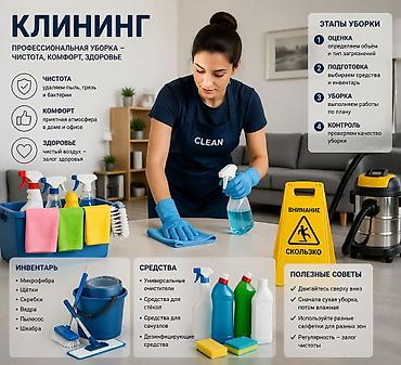 Уборка помещений, | Генеральная уборка, Уборка после ремонта, Уборка раз в неделю, | Офисы, Квартиры, Дома
