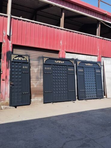 Откатные ворота: Ворота Бишкек принимаем заказы+ доставка и установка — 9