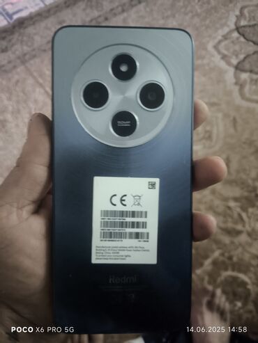 телефоны ретми: Redmi, Redmi 14C, Новый, 4 ГБ, цвет - Голубой, 2 SIM