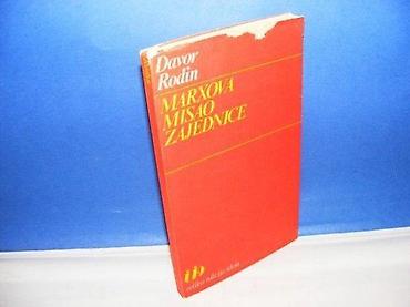 eva: MARXOVA MISAO ZAJEDNICE Davor Rodin beograd 1974 mek povez 24 cm povez — 1