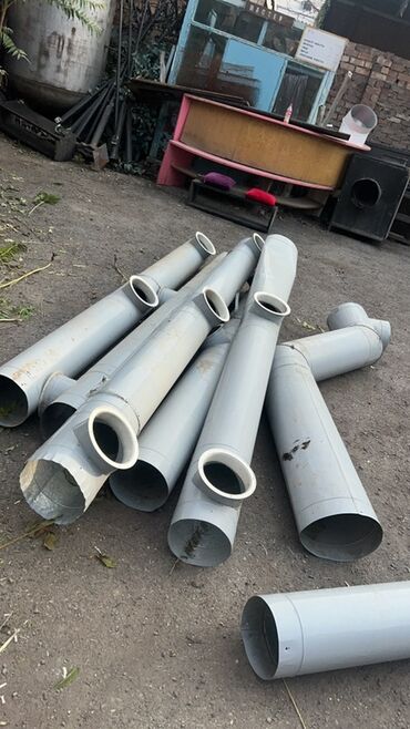 трубы дымохода: Воздуховоды/каналы для вентиляции - Материал: оцинкованная сталь с