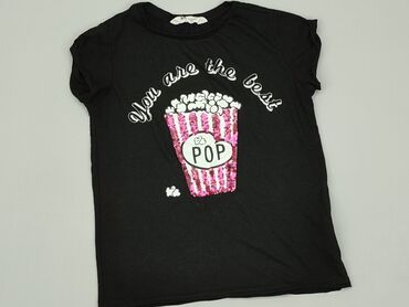 koszulka barcelony czarna: Koszulka, H&M, 12 lat, 146-152 cm, stan - Dobry