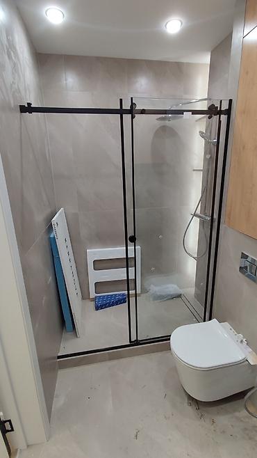 Душевые перегородки и ограждения: 🚿 Душевые перегородки из стекла Бишкек | Стеклянные душевые кабины | — 4