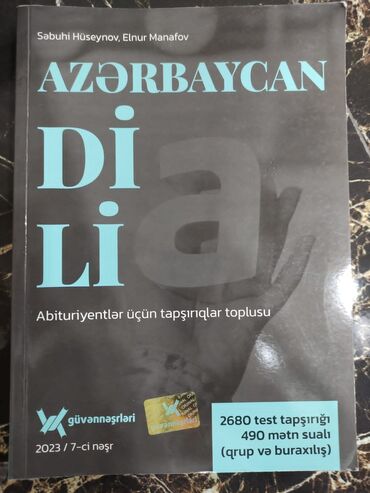 ingilisce kitablar: Azərbaycan dili güvən 2023 tapşırıq toplusu